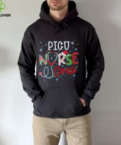 Picu Christmas Nurse Crew Funny Nursing Christmas Pattern Shirt