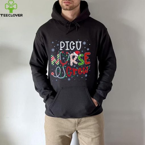 Picu Christmas Nurse Crew Funny Nursing Christmas Pattern Shirt
