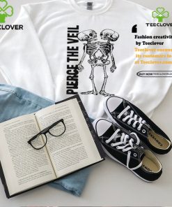 Pierce The Veil Tan Conjoined Skeleton Shirt