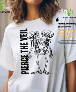 Pierce The Veil Tan Conjoined Skeleton Shirt 1 Pierce The Veil Tan Conjoined Skeleton Shirt