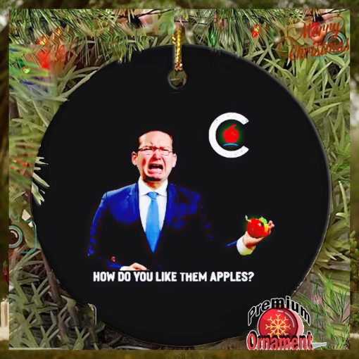 Pierre Polievre cry how do you like them apples ornament