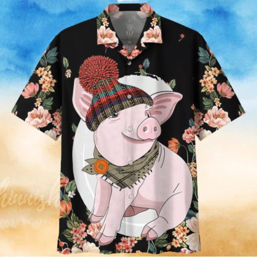 Pig Black Nice Design Unisex Hawaiian Shirt For Men And Women Dhc17062542