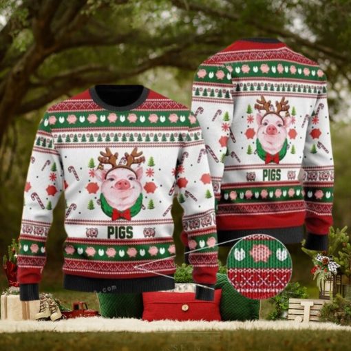 Pig Funny Christmas Christmas Ugly Sweater Party