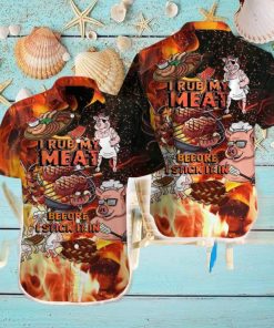 Pig I Rub My Meat Before I Stick It Hawaiian Shirt Aloha Casual Shirt For Men And Women