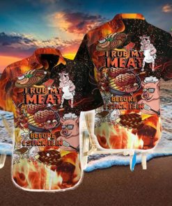 Pig I Rub My Meat Before I Stick It Hawaiian Shirt Aloha Casual Shirt For Men And Women