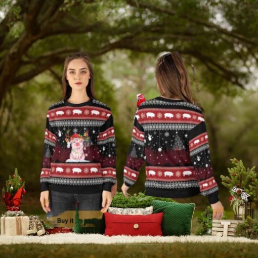 Pig Lovers Ugly Christmas Sweater, Funny Sweater