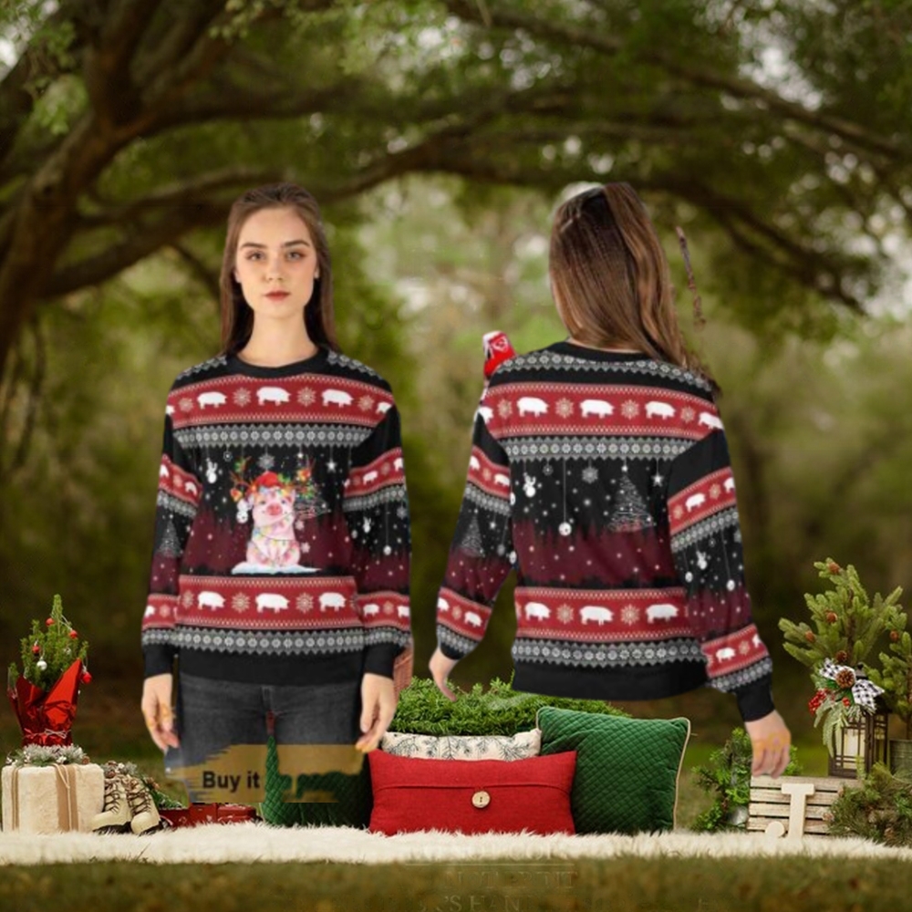 Pig Lovers Ugly Christmas Sweater, Funny Sweater Pig Lovers Ugly Christmas Sweater, Funny Sweater