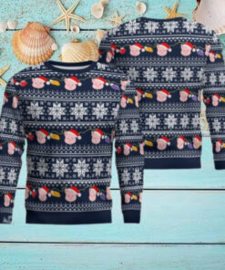 Pig Snowfalke Christmas Ugly Sweater