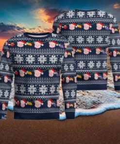 Pig Snowfalke Christmas Ugly Sweater