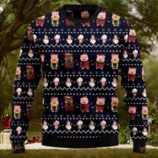 Pigs Cute All Over Printed Funny Ugly Sweater