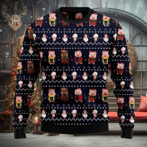 Pigs Cute Ugly Christmas Sweater