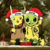 Let’s Get Lit And Save Santa The Trip Personalized Ornament, Gifts For Bestie