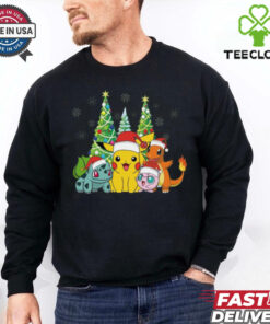Pikachu Christmas Christmas Disney Family Merry Christmas shirt