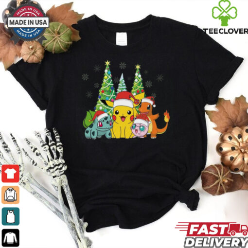 Pikachu Christmas Christmas Disney Family Merry Christmas shirt