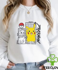 Pikachu Eevee Gengar T Shirt