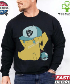 Pikachu Las Vegas Raiders Graphic T Shirt