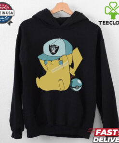Pikachu Las Vegas Raiders Graphic T Shirt