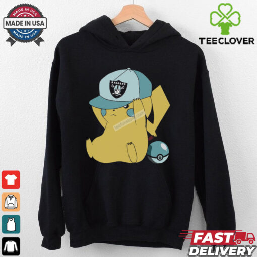Pikachu Las Vegas Raiders Graphic T Shirt