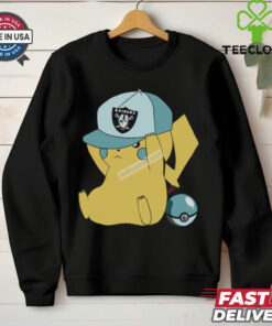 Pikachu Las Vegas Raiders Graphic T Shirt