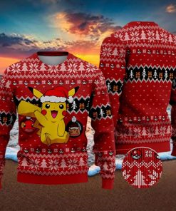 Pikachu Pokemon Christmas Ugly Christmas Sweaters