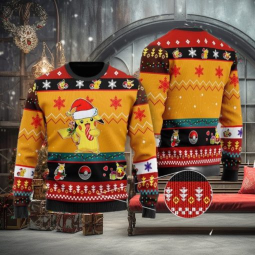 Pikachu Ugly Christmas Sweater