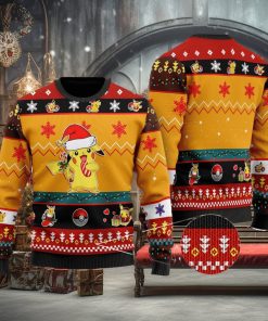 Pikachu Ugly Sweater, Pikachu Pocket Monster Ugly Christmas