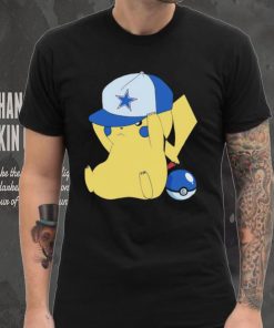 Pikachu wear the hat Dallas Cowboys football logo hoodie, sweater, longsleeve, shirt v-neck, t-shirt