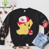 Pikachu wear the hat Philadelphia Eagles football logo hoodie, sweater, longsleeve, shirt v-neck, t-shirt