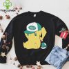 Pikachu wear the hat New York Jets football logo hoodie, sweater, longsleeve, shirt v-neck, t-shirt