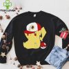 Pikachu wear the hat Washington Redskins football logo hoodie, sweater, longsleeve, shirt v-neck, t-shirt