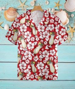 Pina Colada Cocktail Pattern Hawaiian Shirt For Men And Women