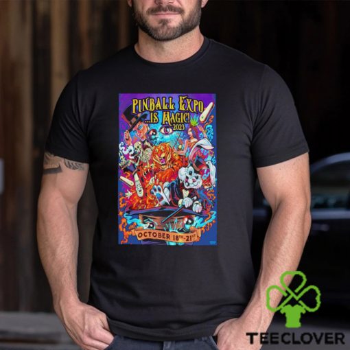 Pinball expo is magic chicago il 2023 hoodie, sweater, longsleeve, shirt v-neck, t-shirt
