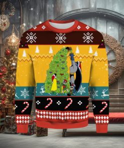 Pine Batman Ugly Christmas Sweater