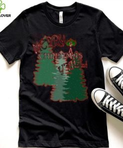 Pine Trees Merry Christmas Y’all Christmas T Shirt