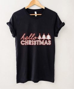 Pine tree hello Christmas T Shirt 5 Pine tree hello Christmas T Shirt
