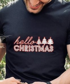 Pine tree hello Christmas T Shirt 6 Pine tree hello Christmas T Shirt