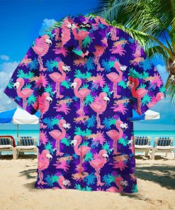 Pink Flamingo Hello Summer Hawaiian Shirt