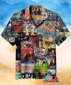 Pink Floyd Collage Universal Retro Hawaiian Shirt