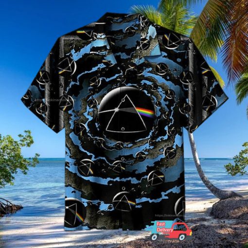 Pink Floyd Dark Side Of The Moon Album Unisex Hawaiian Shirt