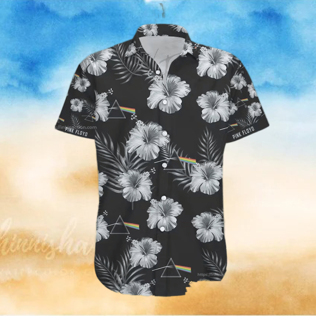 Pink Floyd Universal Floral Hawaiian Shirt Pink Floyd Universal Floral Hawaiian Shirt