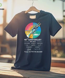 Pink Floyd Wish You Were Here 48th Anniversary Thank You For The Memories Signature Shirt