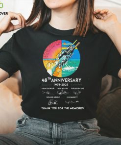 Pink Floyd Wish You Were Here 48th Anniversary Thank You For The Memories Signature Shirt