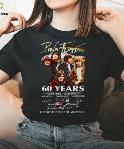 Pink Floyd band 60 years 1965 2025 thank you for the memories signatures hoodie, sweater, longsleeve, shirt v-neck, t-shirt