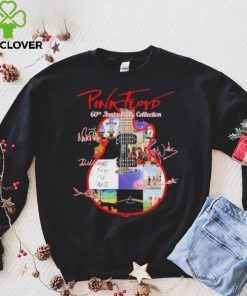 Pink Floyd band 60th anniversary collection guitar signatures shirt