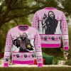 Pink Ghostface Ugly Sweater