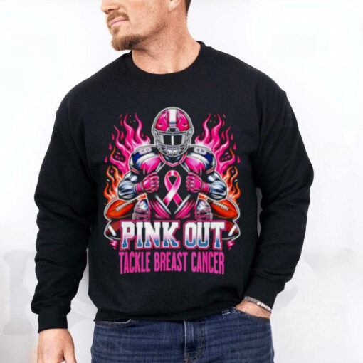 Pink Out Tackle Breast Cancer Awareness Football hoodie, sweater, longsleeve, shirt v-neck, t-shirt