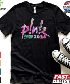 Pink Singer Summer Carnival Sheryl Crow 2024 T Shirt