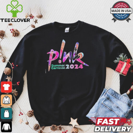 Pink Singer Summer Carnival Sheryl Crow 2024 T Shirt
