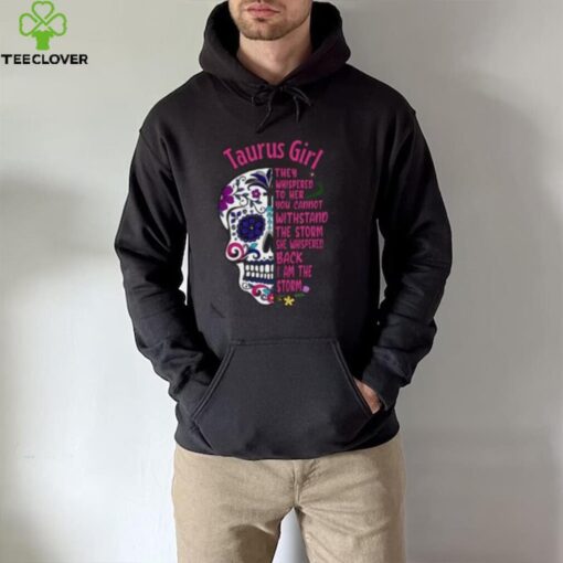 Pink Sugar Skull Taurus Girl Birthday Shirt, For Women Taurus, Taurus Birthday
