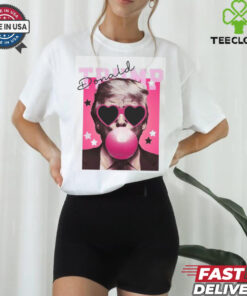 Pink Sun Glasses Trump Bubble Gum Funny Trump Sweater, Election 2024 Trump Shirt